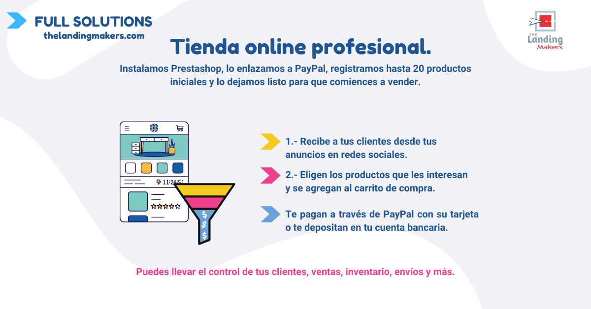 Tienda virtual profesional
